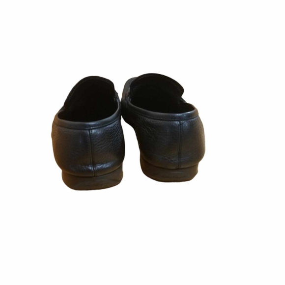 Salvatore Ferragamo horsebit black leather loafers shoes